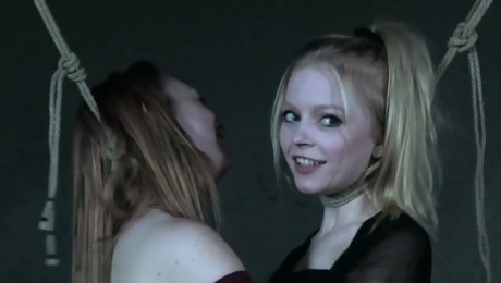 Brutal pussy BDSM for young Alice