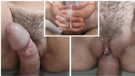 Quick Morning Fuck And Great Handjob Ends Up With A Big Cum Load