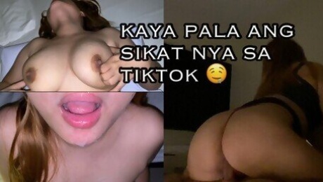 Pinay Teen Mag Li-live Lang Daw Sa Tiktok Nauwi Sa Kantutan (Loud Moaning and Cum Swallow)