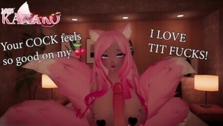 I get so WET waiting for you to FUCK my GIANT CAT GIRL TITS!!! Make sure to cover me in CUM!!