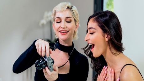 Video  Good girls Emily Willis and Skye Blue are fucking in the 69 pose